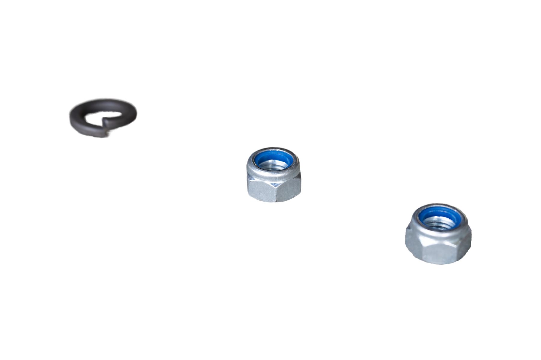 Nyloc Nut & Spring Washers